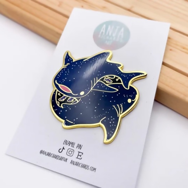 Whale Shark Enamel Pin