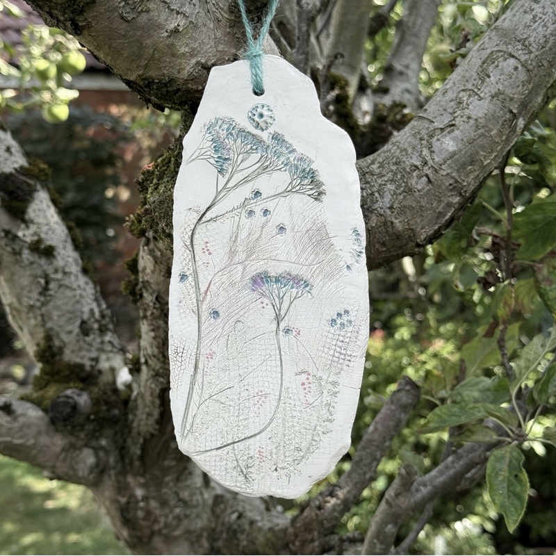 Ceramic Floral Hanging