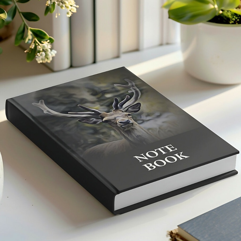 HIGHLAND STAG – A5 HARDBACK NOTEBOOK / JOURNAL