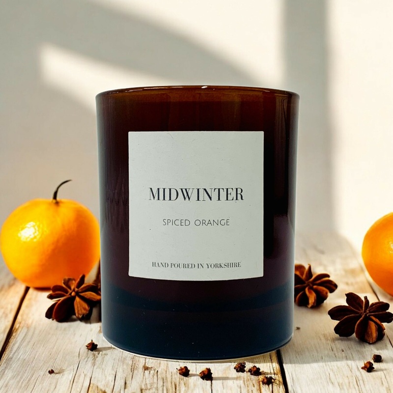 Midwinter – Spiced Orange Medium Candle – 165g