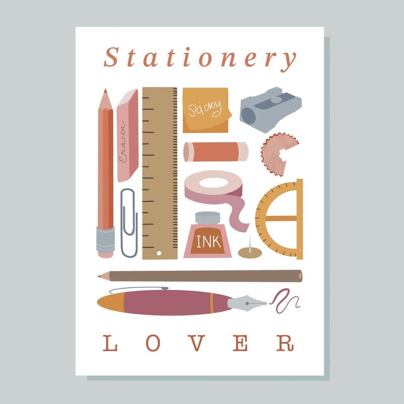 Stationery A4 Print