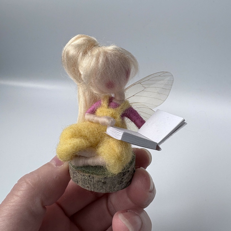 Fairy Sat Reading
