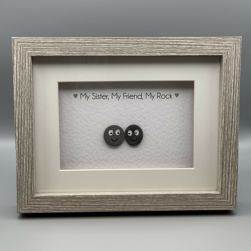 My Sister, My Friend, My Rock Faces- Small