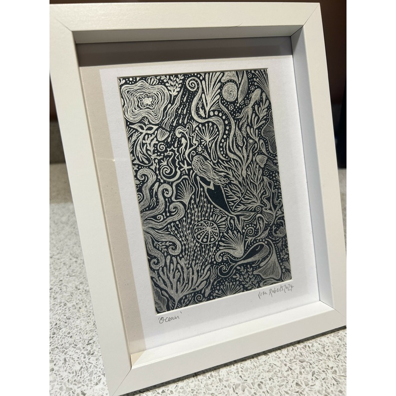 Ocean – Framed Original Artwork