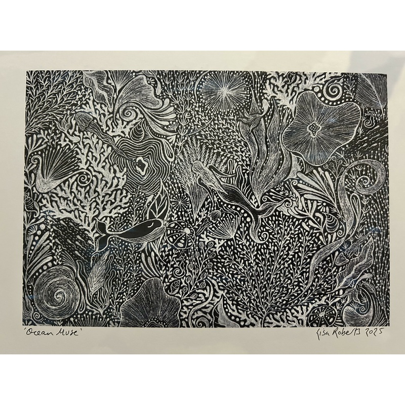 Ocean Muse – Signed A4 Print Taken From Original Artwork