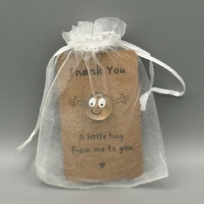 Pebble Hug Thank You Gift Card