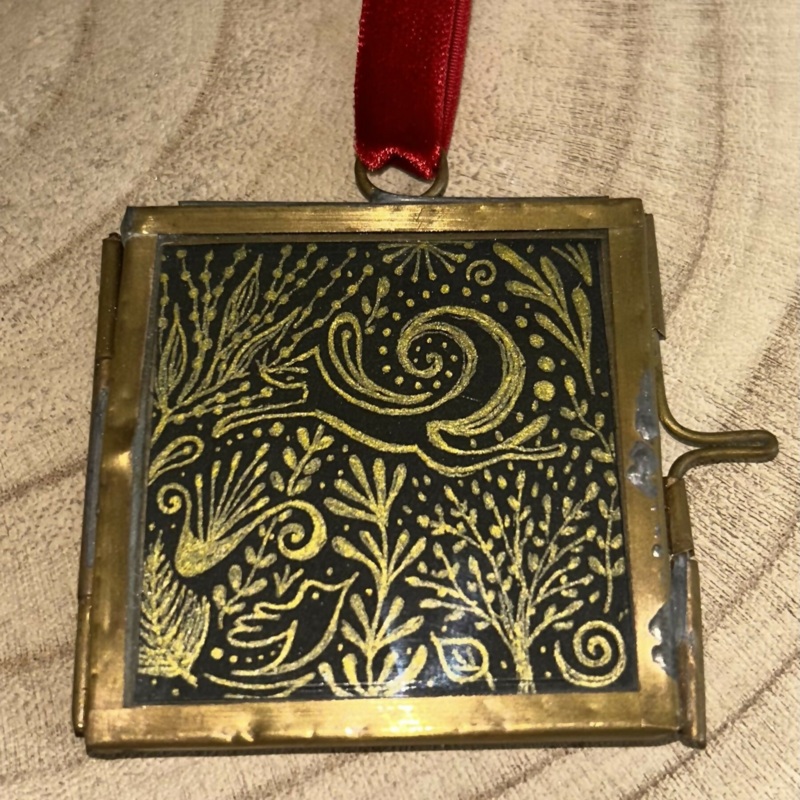 Petite Nature  Jumping Fox Original Artwork