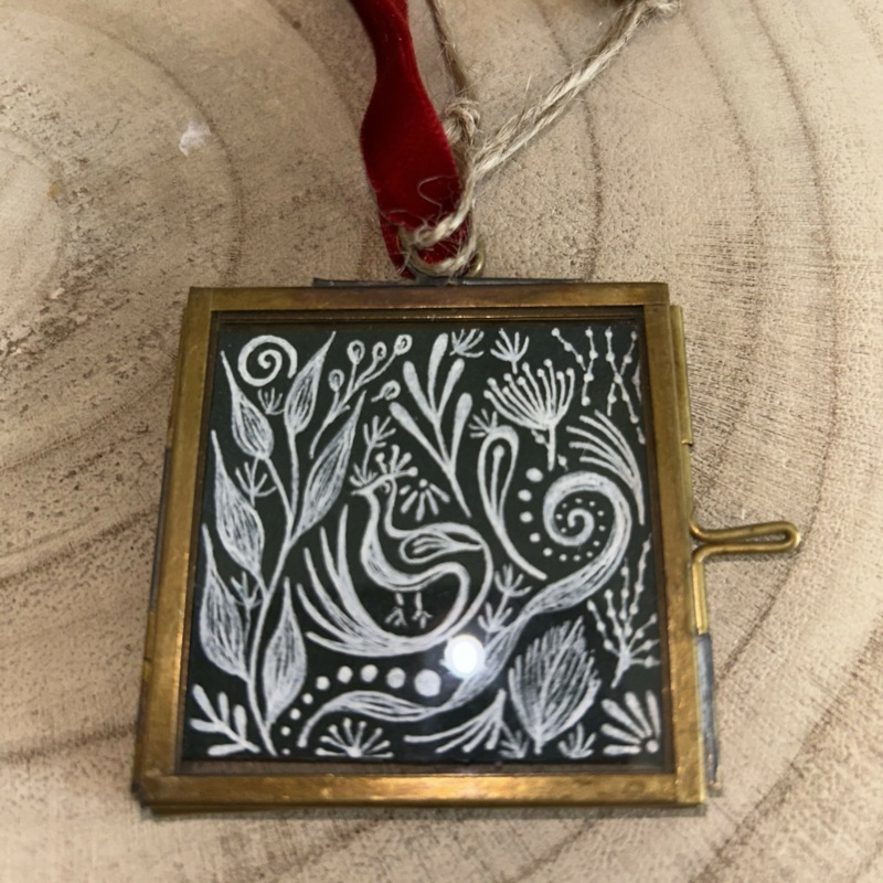 Petite Nature Original Artwork Petite Paonne