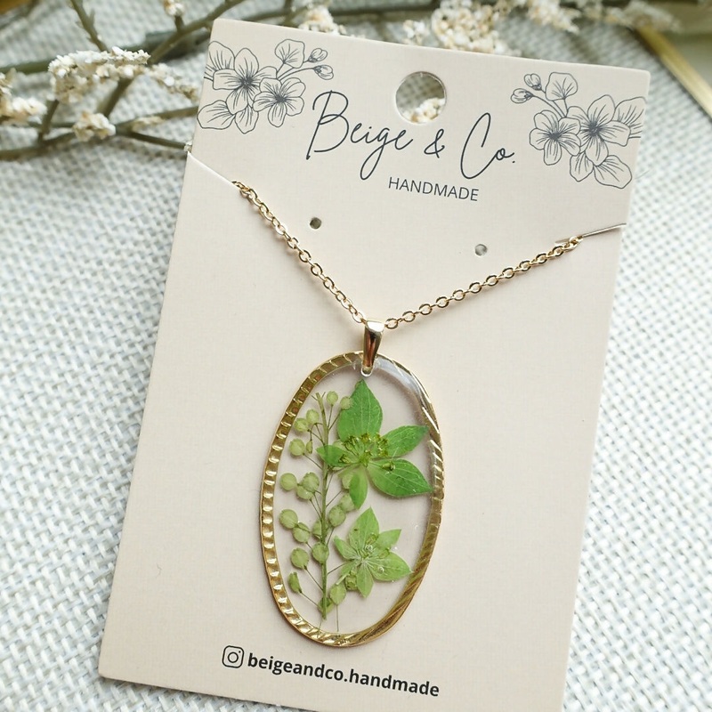 Pressed Leaf Necklace