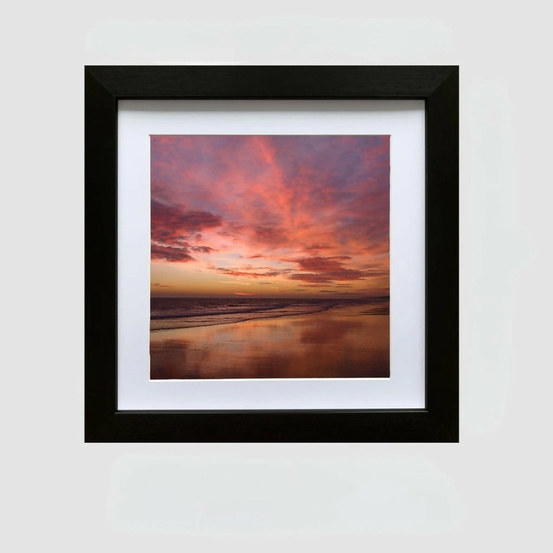SUNRISE AT MAPPLETON BEACH – FRAMED PHOTOGRAPHIC PRINT