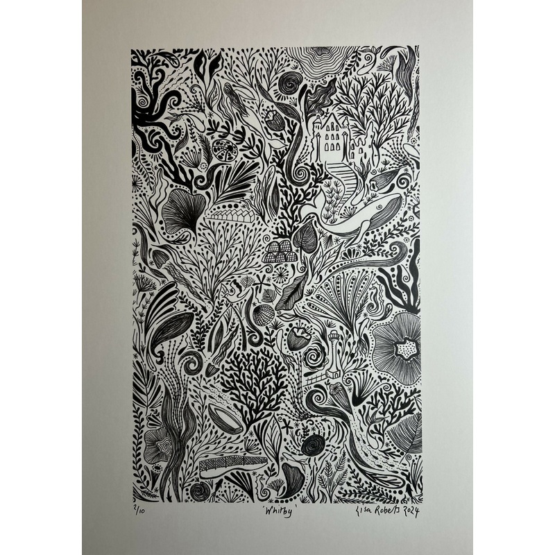 Whitby – Limited Edition Signed A4 Print Taken From Original Artwork