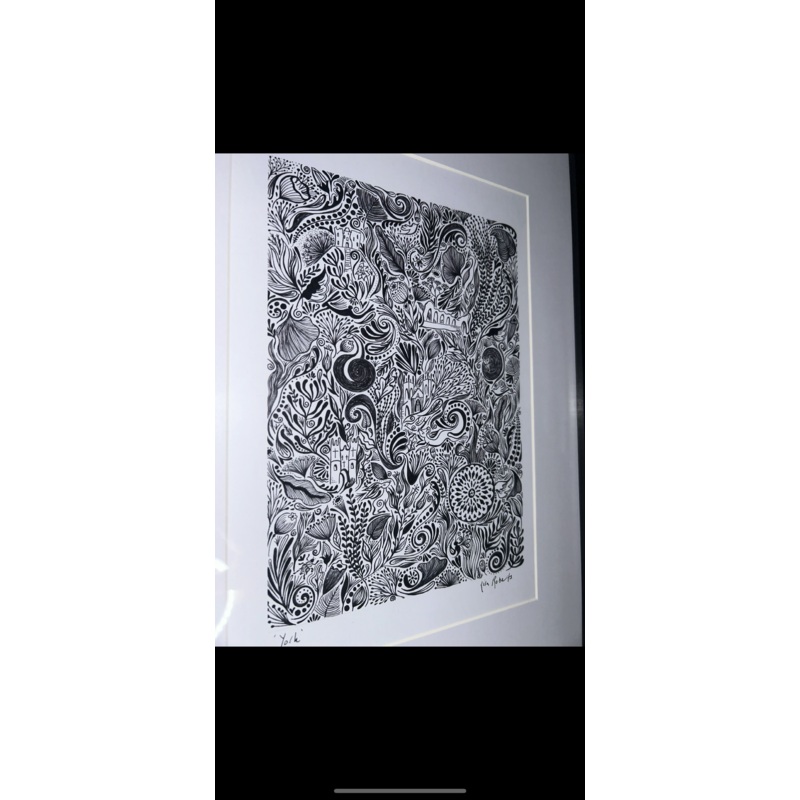 York – Limited Edition Signed and Mounted Print