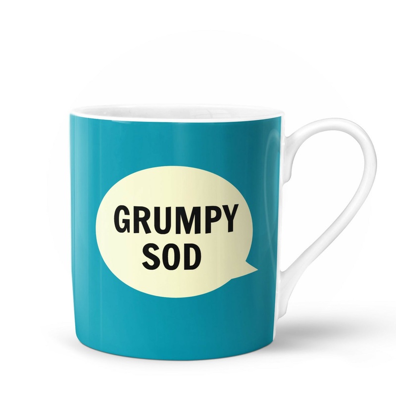 Grumpy Sod Bone China Mug