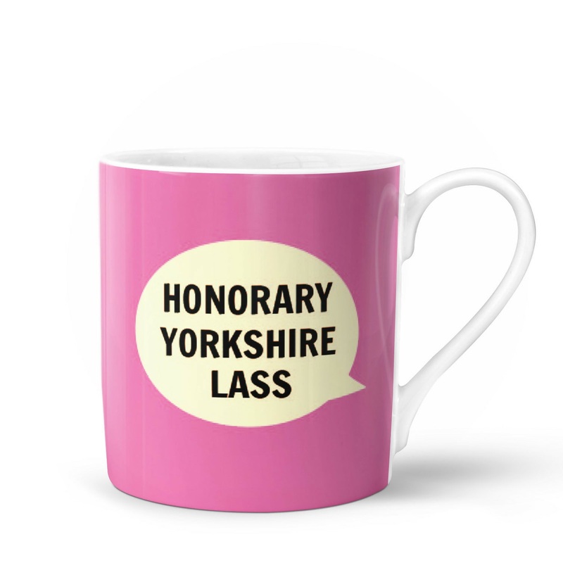 Honorary Yorkshire Lass Bone China Mug