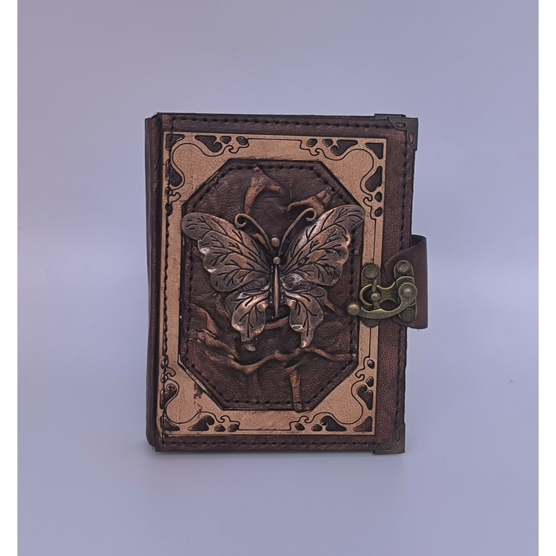 BUTTERFLY Small Notebook with Plain Paper