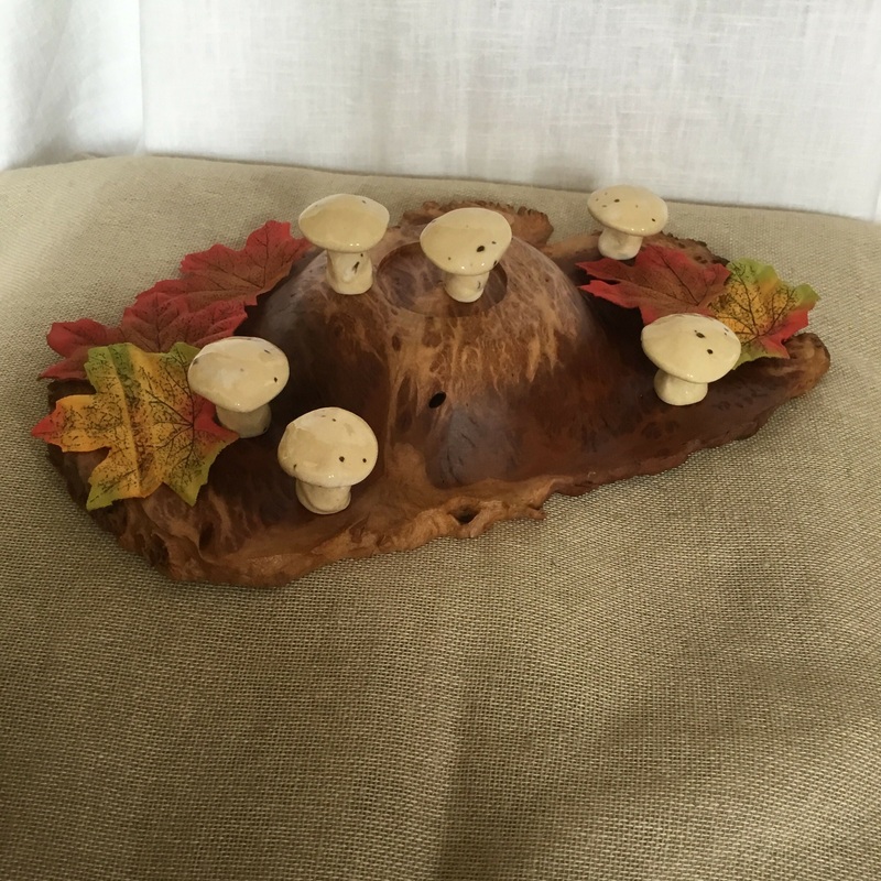 CERAMIC BUTTON MUSHROOMS