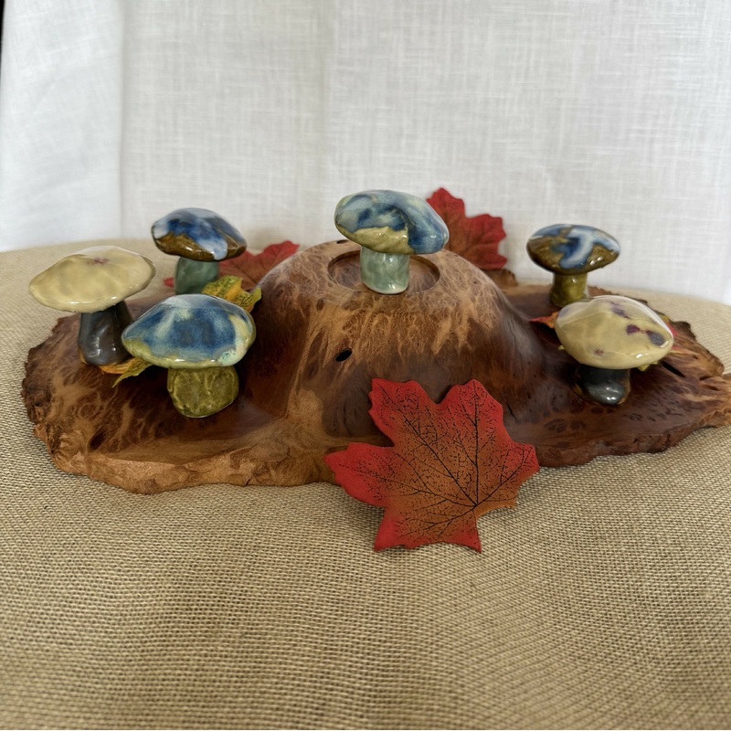 CERAMIC TOADSTOOLS