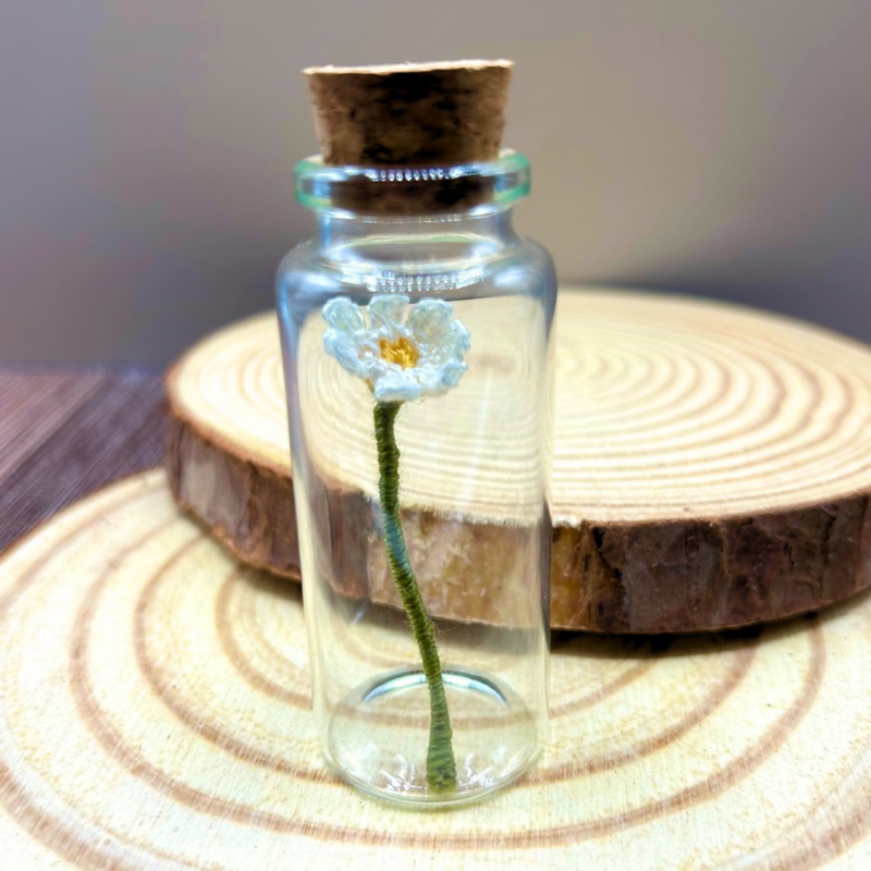 Crochet Daisy In A Jar