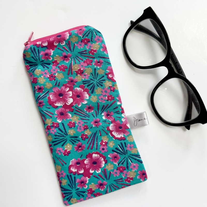 Glasses Case – Pink Floral