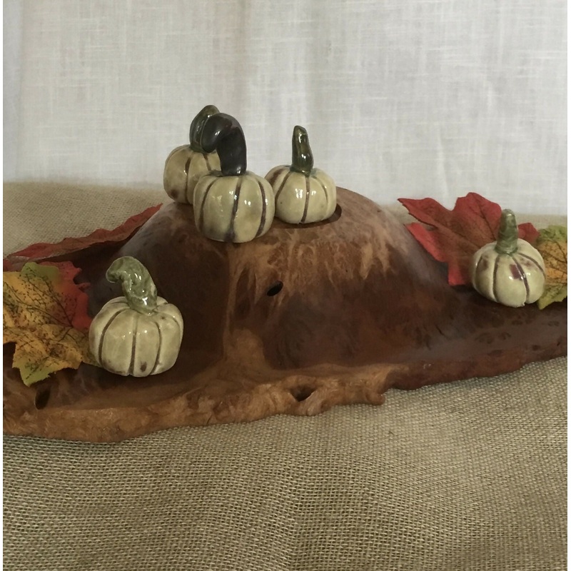 MINITURE WOODLAND PUMPKINS