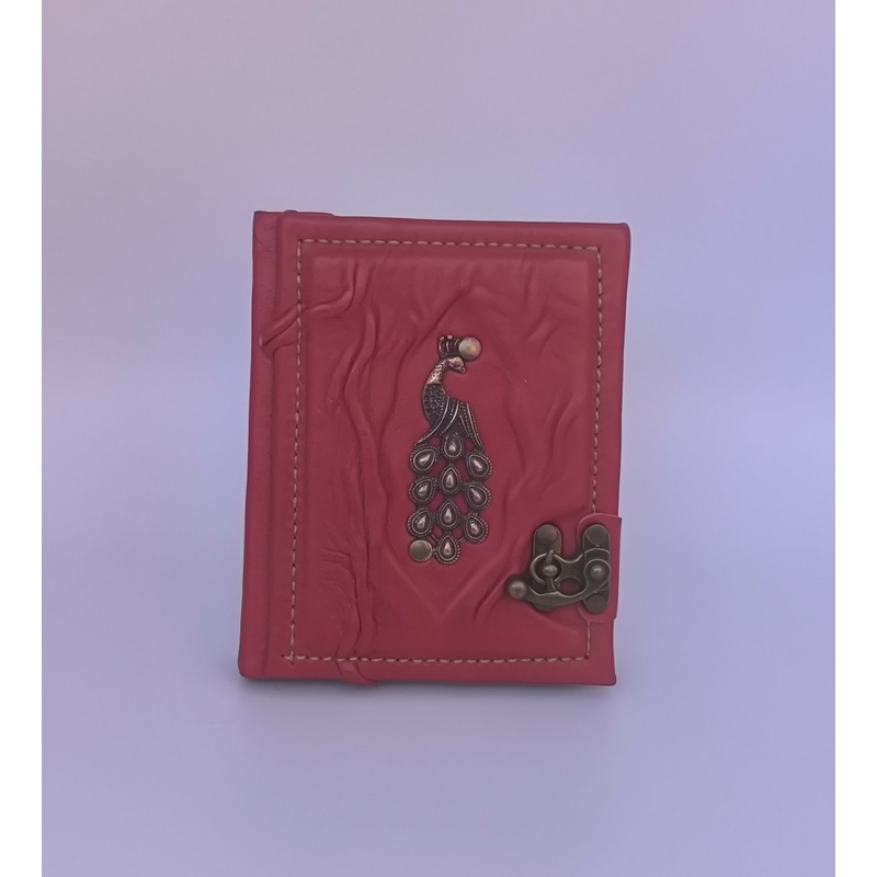 Peacock Small Notebook with Lined Paper