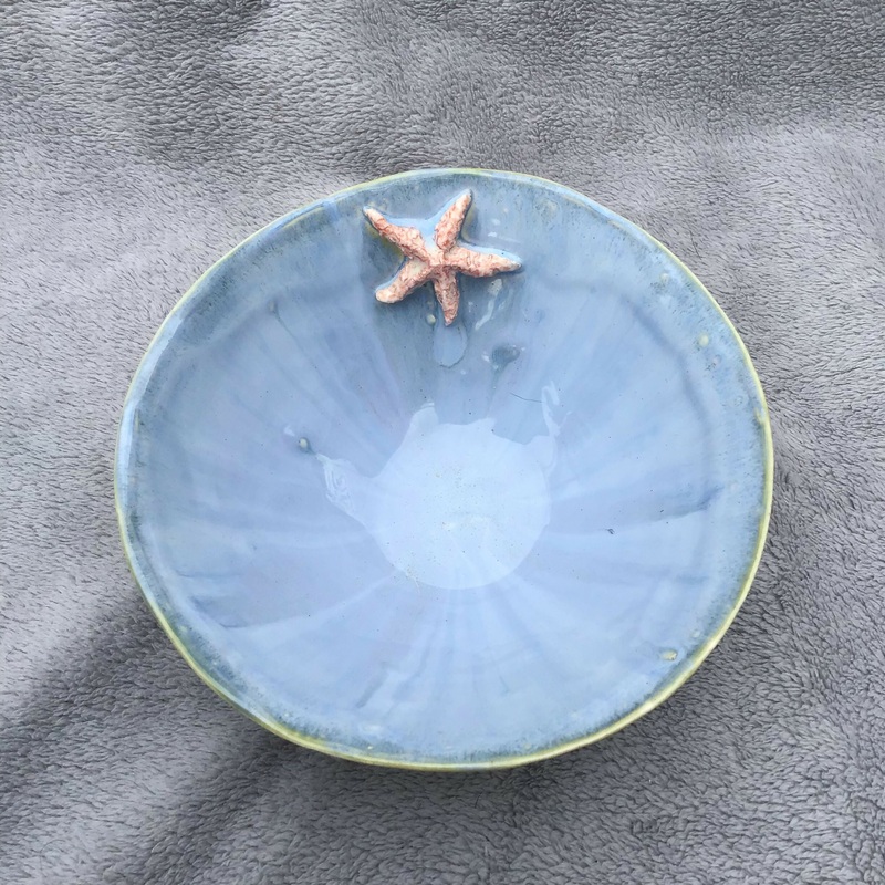 Porcelain Starfish Bowl