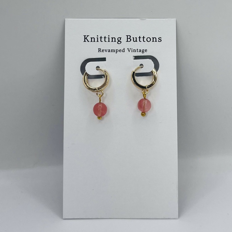 Revamped Vintage Earrings – Huggie Hoops