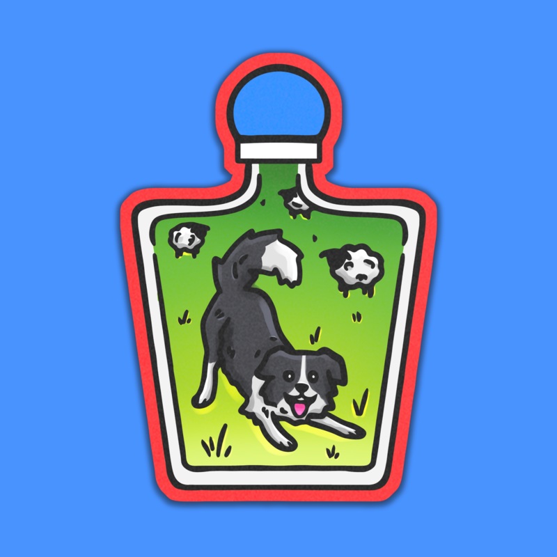 Sticker – Border Collie