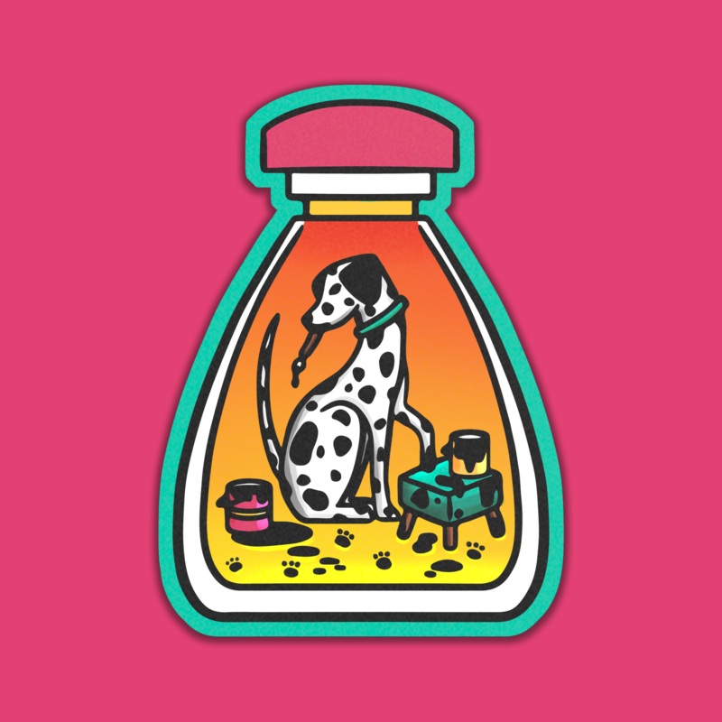 Sticker – Dalmation