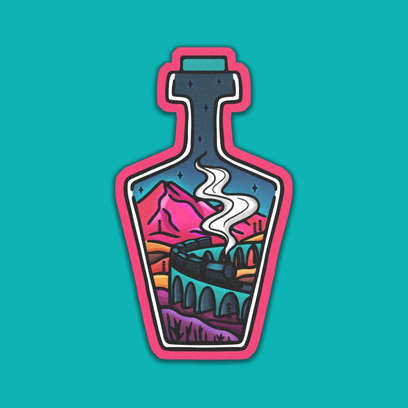 Sticker – Flying Scotsman