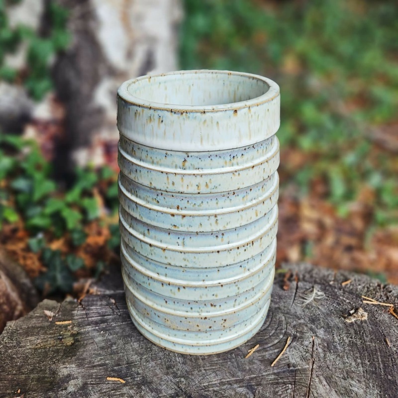 Textured Flower Vase