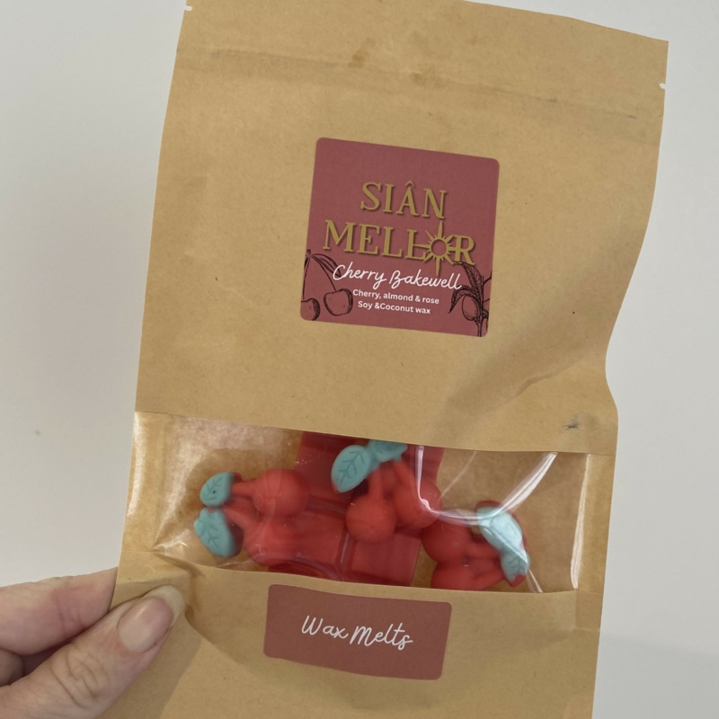 Cherry Bakewell Wax Melt Shapes