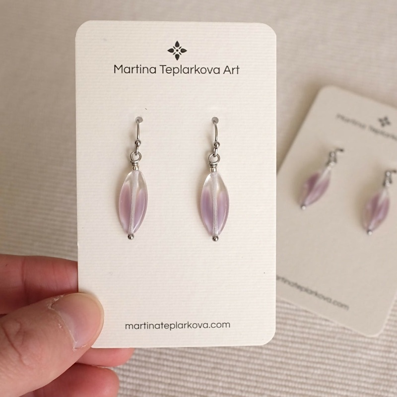 Lilac Earrings