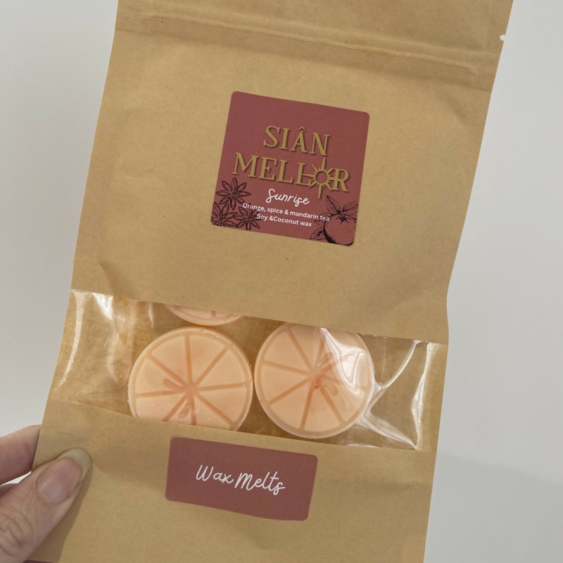 Sunrise Wax Melt Shapes