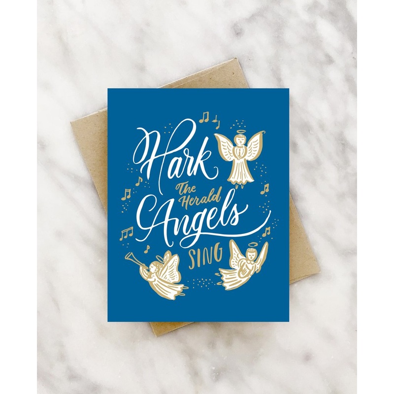 Christmas Card -Angels Sing