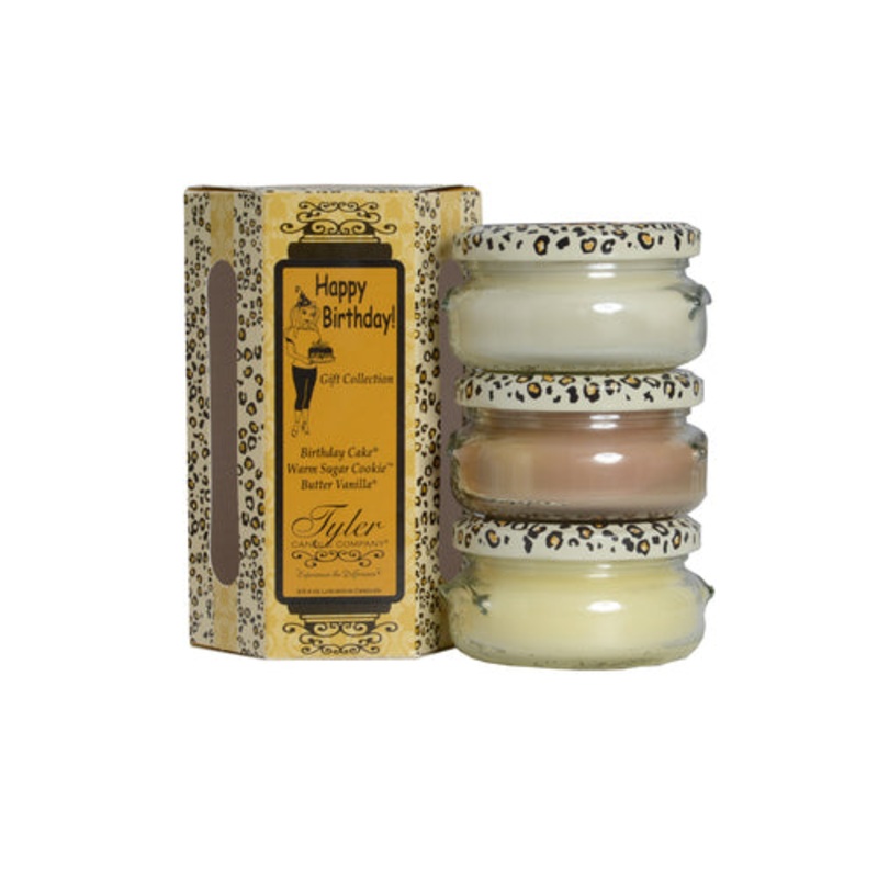 Tyler Candles Gift Set -Happy Birthday