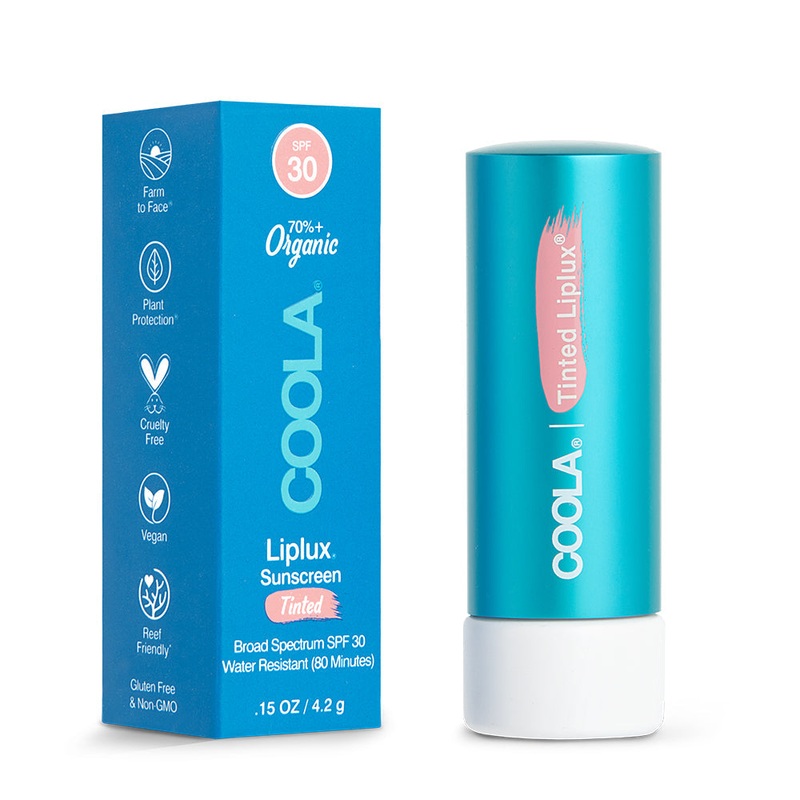 Coola Classic Tinted Liplux Lip Balm SPF30