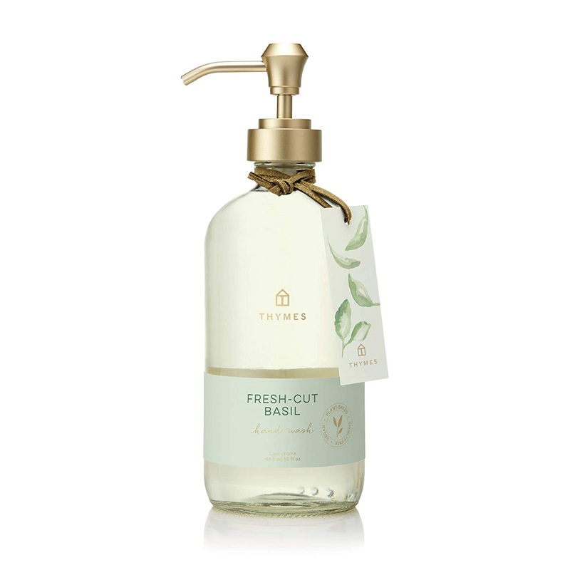 Thymes Fresh Cut Basil Large Hand Wash