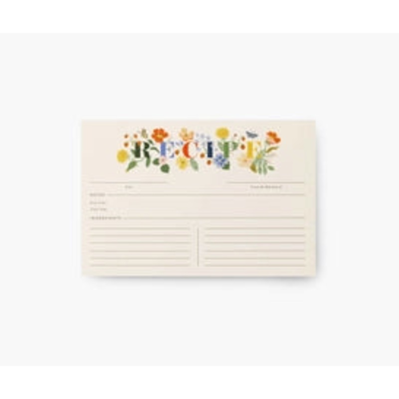 Rifle Paper Recipe Cards -Mayfair