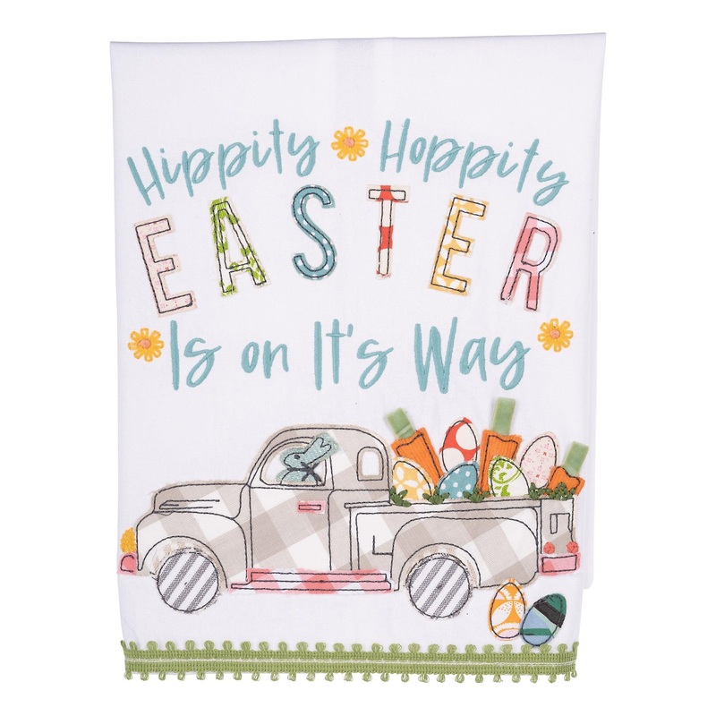 Tea Towel -Hippity Hoppity Easter