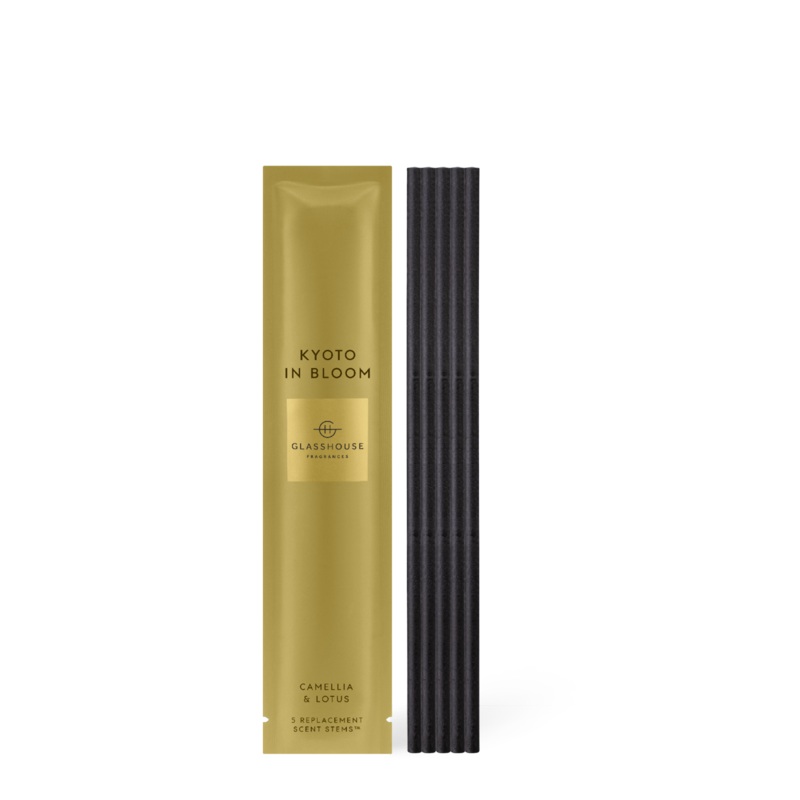 Glasshouse Replacement Scent Stems -Kyoto in Bloom