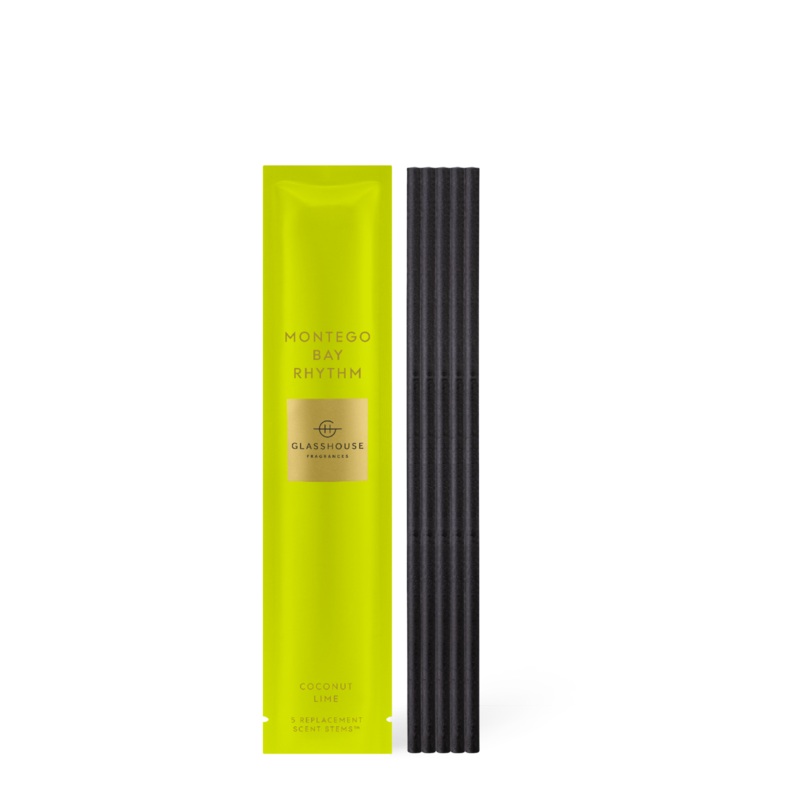 Glasshouse Replacement Scent Stems -Montego Bay Rhythm