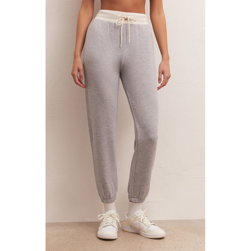 Z Supply Off Duty Fleece Jogger -Grey