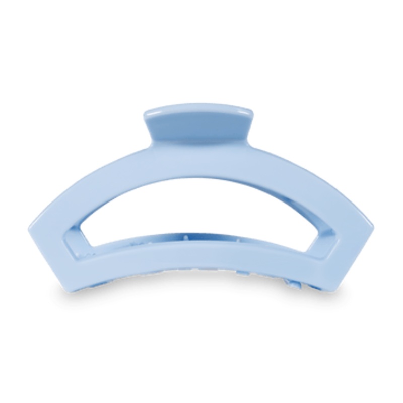 Teleties Open Hair Clips -Clear Skies