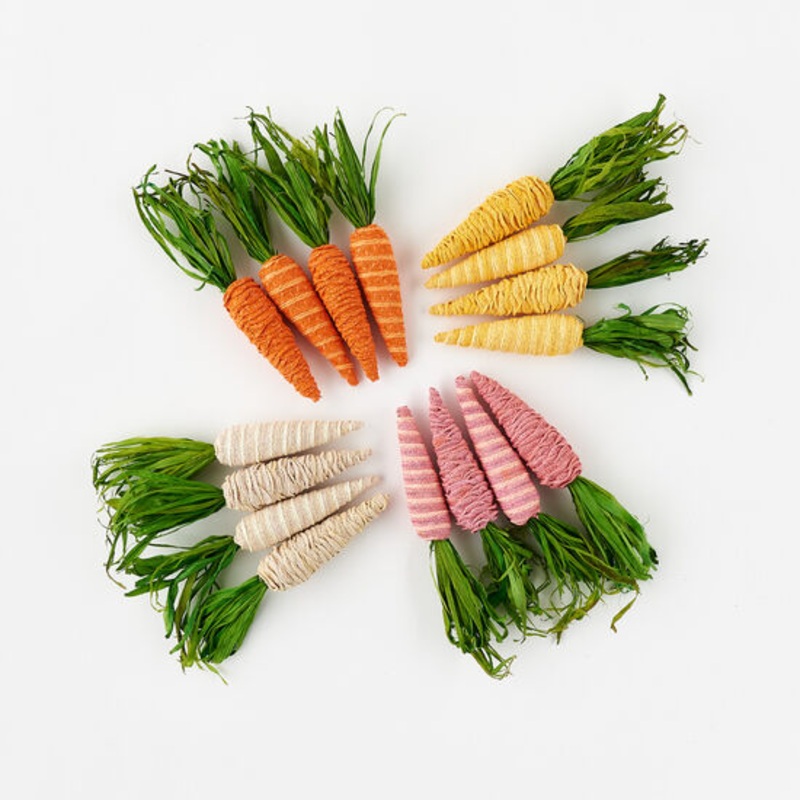Colorful Carrots|Pink|Orange|White|Yellow