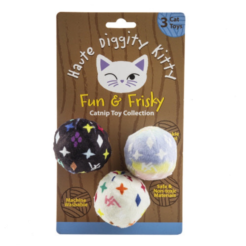 KV Balls (Monogram) Catnip Toys