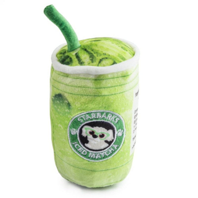 Starbucks Iced Matcha Dog Toy