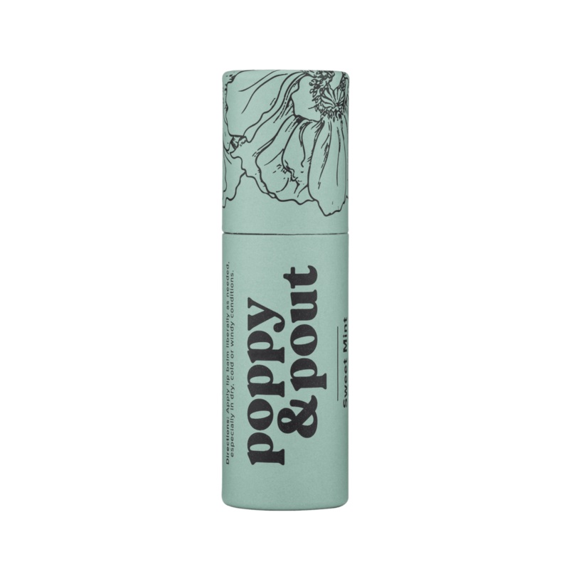 Sweet Mint Flower Powered Lip Balm