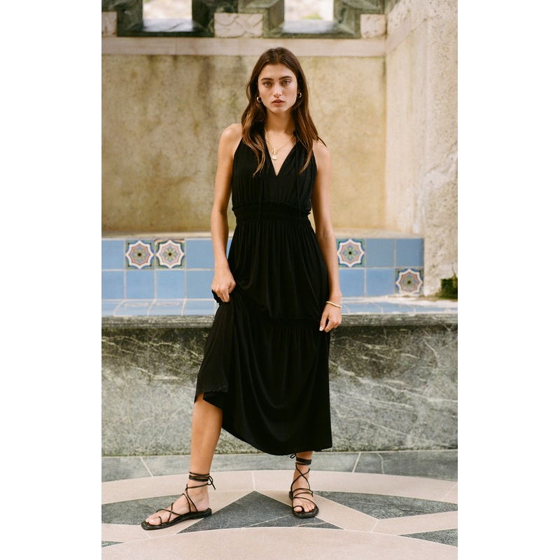 Z Supply Rhea Midi Dress -Black