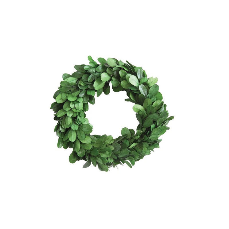6 Round Boxwood Wreath